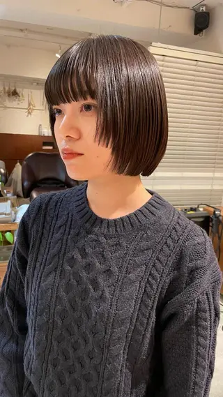 ショート カラー ファッションに 溶け込むstyleのヘアスタイル