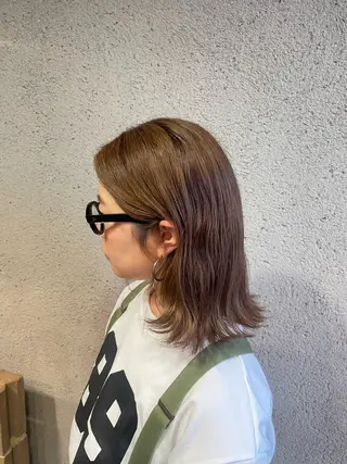 ミディアム カラー SARAJU仁川 _aya🌼のヘアスタイル