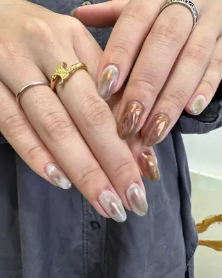 ネイル kiii.__ ✴︎*のネイルデザイン