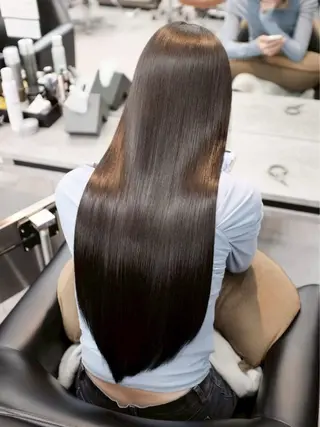 ロング 髪質改善/艶 カラー/れいなのヘアスタイル