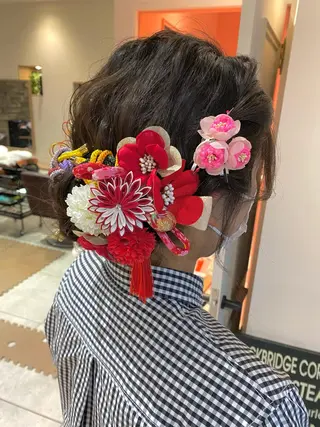 ヘアアレンジ 川越 輝梨奈のヘアスタイル