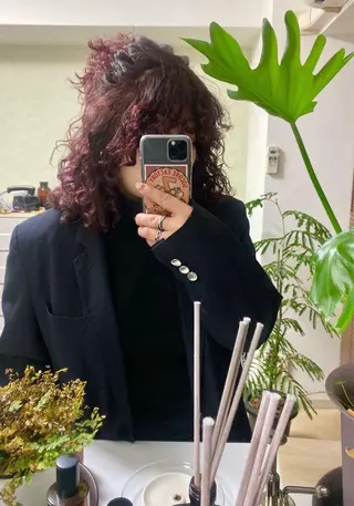 ミディアム カラー ヘアアレンジ BELLA阿部野 TOMOMIのヘアスタイル