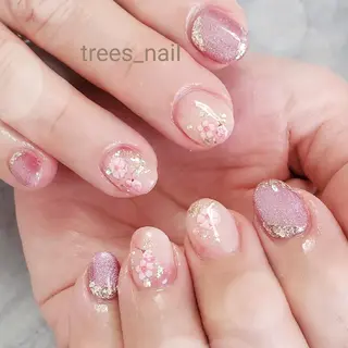 ネイル trees_ nailのネイルデザイン
