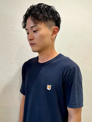 ショート パーマ メンズ 【池袋/スパイキー ショート】ⓝⓘⓜⓤのヘアスタイル