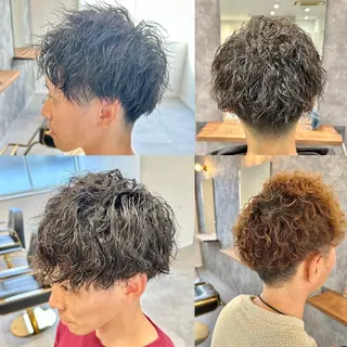 ショート Glimpse  大濠店所属・赤嶺/メンズカット メンズパーマのヘアスタイル