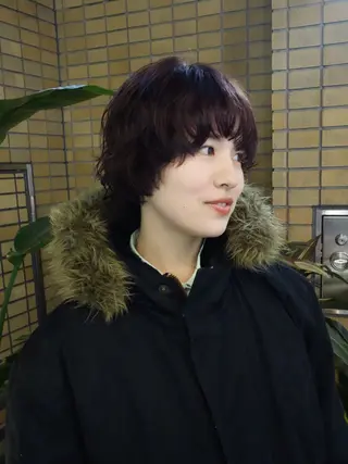 ショート HEIMER ミカド　サトル△のヘアスタイル