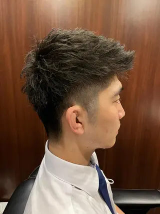 ショート メンズ UNTRACE -BARBER SHOP所属・工藤 千織のヘアスタイル