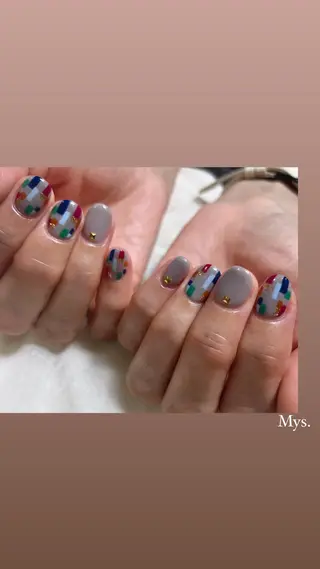 ネイル Mys. 松本結衣のネイルデザイン