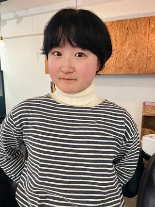 ショート 暖色/パーマ 🌼クニトウメイのヘアスタイル