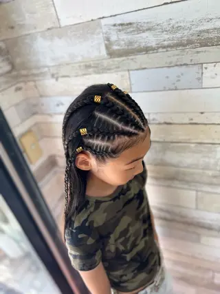 ロング B-W ⭐️REIKOのヘアスタイル