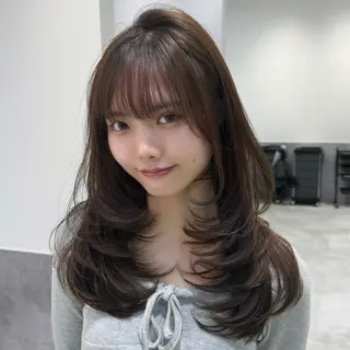 ロング GO TODAY 原宿Verno店所属・韓国系支持率No.1 レイヤー特化/きょうのヘアスタイル