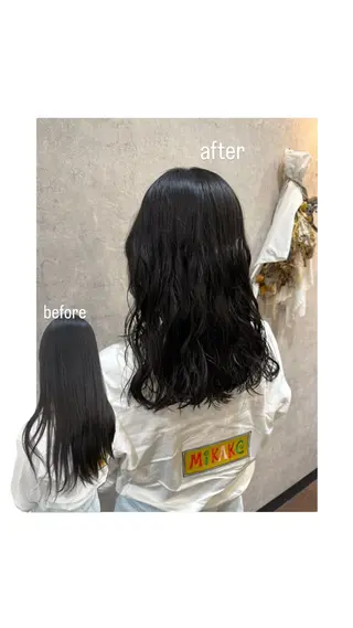 パーマ 松本 希愛のヘアスタイル