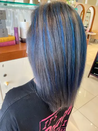 セミロング 日置 大智のヘアスタイル