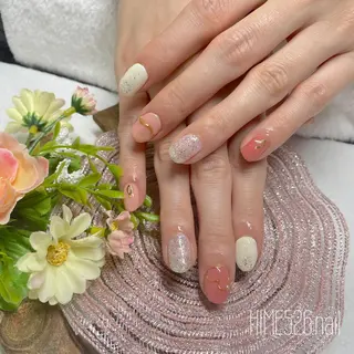 ミディアム HIME526 nailのネイルデザイン