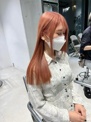 ロング カラー レイヤー/透明感 カラー🌿KANTAのヘアスタイル