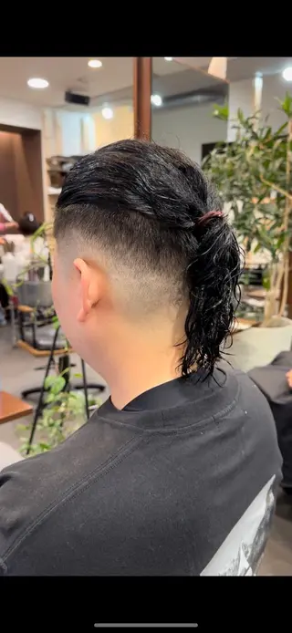 ロング パーマ メンズ 年間2000名担当◎ パーマ職人/仲原佑樹のヘアスタイル