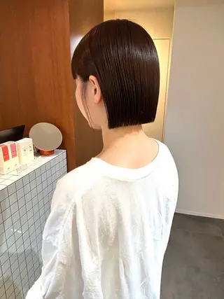 ショート W所属・小林 朋花のヘアスタイル