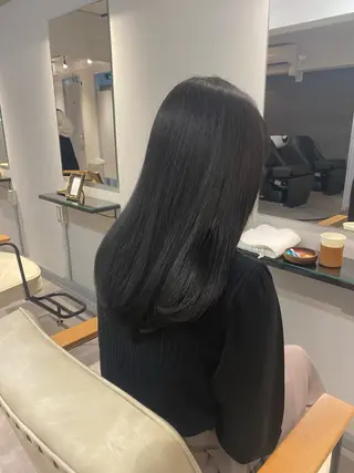 セミロング 🎀暖色カラー／ボブ 🎀MOMONAのヘアスタイル