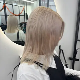ミディアム カラー Ren. 🦋デザインカラーのヘアスタイル