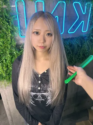 ロング カラー 個性派ウルフ/メンズ /ブリーチ/渋谷のヘアスタイル