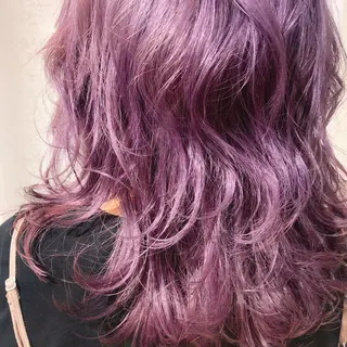 ミディアム カラー 原 麻耶のヘアスタイル