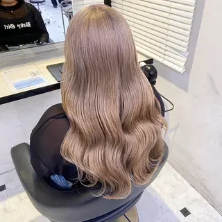 ロング カラー ヘアアレンジ 🎀 yuuka🎀のヘアスタイル