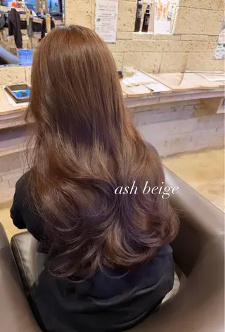 ロング カラー 艶カラー/メンズ パーマ/伊藤愛麻のヘアスタイル