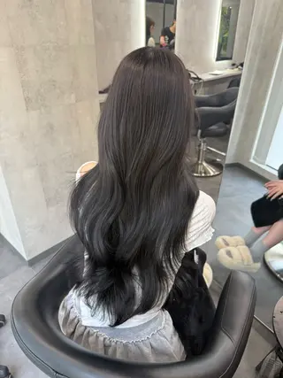 セミロング LAVEL 渋谷 髪質改善 レイヤーカット所属・💖艶髪/韓国ヘア 💖asukaのヘアスタイル