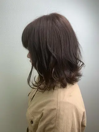 ミディアム 【清瀬】パサツキ 広がり改善川合剛史のヘアスタイル