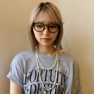 ショート カラー arisa/暖色 /伏見/レイヤーのヘアスタイル