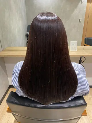 セミロング 韓国ヘア特化🌈 ナカヤヒトミ☁️のヘアスタイル