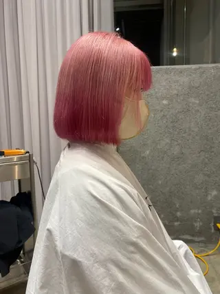 カラー レイヤーカット/ ダブルカラーサクライのヘアスタイル