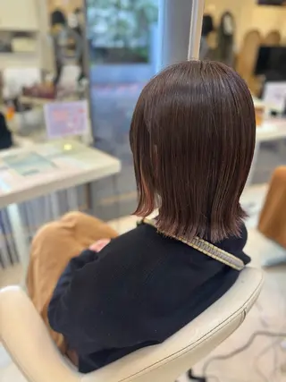 ミディアム アイヴァンキャトル山野愛子美容室所属・🤍miyazaki rena🤍のヘアスタイル