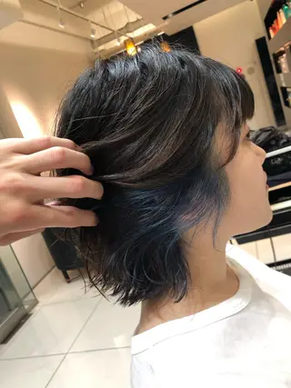 ショート カラー ヘアアレンジ adept北千住店所属・✨髪質改善＆ボブ✨ 近藤 凌のヘアスタイル