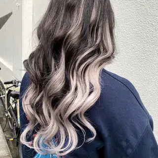 ロング カラー GLOSS♡ ヤマガミコウジのヘアスタイル