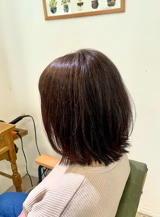 ミディアム LiC えりのヘアスタイル