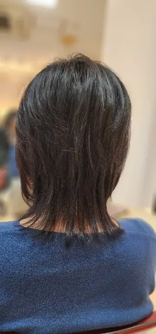 セミロング カラー hairmake Juinのヘアスタイル