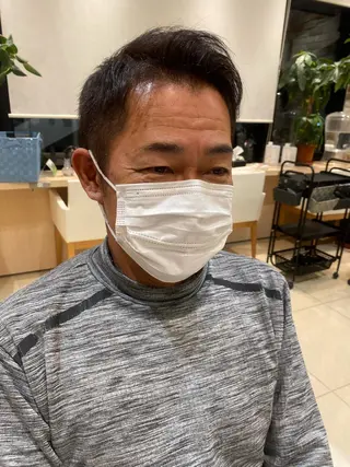 カラー メンズ 🩵波巻き／ツイスパ HARU💎のヘアスタイル