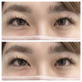 マツエク・マツパ alice天王寺所属・arisa .のマツエク・マツパデザイン