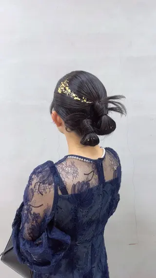 ヘアアレンジ Sallam Maenakaのヘアスタイル