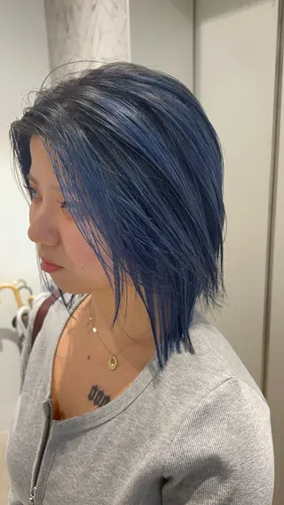 ミディアム カラー 【副店長】DAYS 2nd 久木山湧也のヘアスタイル