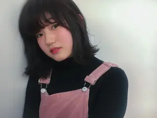 ミディアム カラー ヘアアレンジ マンツーマン施術🦋 ayajuのヘアスタイル