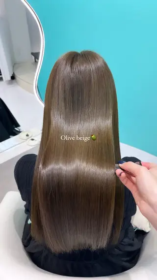 ロング カラー 名駅/大人韓国ヘア 艶カラー/Rihoのヘアスタイル