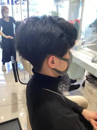 メンズ メンズ縮毛矯正 ♠️店長下平隼人のヘアスタイル