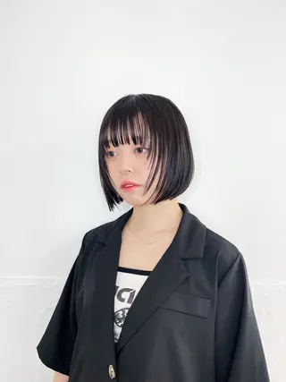 ショート カラー ヘアアレンジ 🦠デザインカラー/ 魚瀬あおい🦠のヘアスタイル