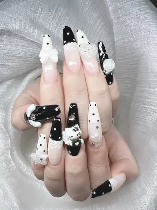 ネイル Lee Nails チップ長さだし専門店のネイルデザイン