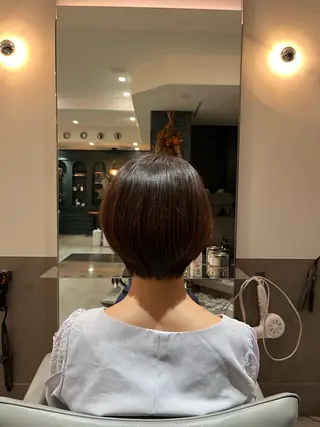 ショート 🌻暖色カラー🌻 sakuraのヘアスタイル
