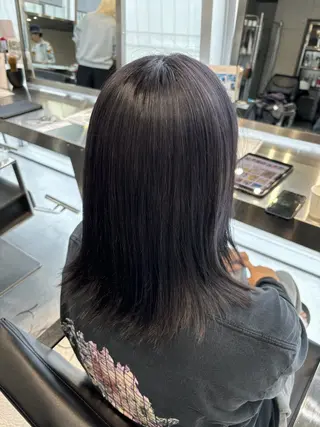 ミディアム MoA cilue さつき（スタイリストのヘアスタイル