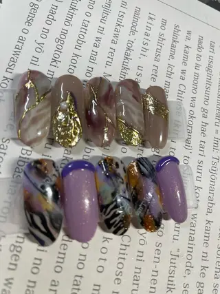 ネイル 奥園 良恵のネイルデザイン