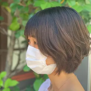 ショート アトリエニューヨーク所属・ヘッドスパ大好き 美容師🌿堀江のヘアスタイル
